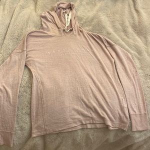 Pink thin hoodie